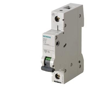 SIEMENS - Automático magnetotérmico 230/400V 6kA 1 polo C-1,6A
