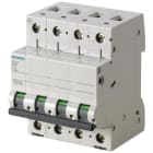 SIEMENS - Interruptor automático 5SL4 10kA curva-C 3 polos+neutro 63A 70mm