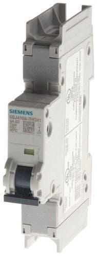 SIEMENS - Interruptor protección selector 240V 14kA 1 polo D 6A 70mm