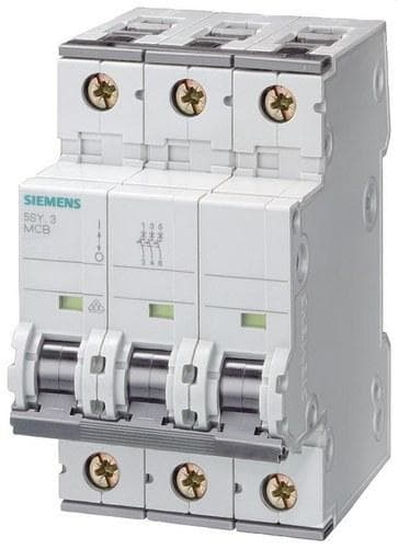 SIEMENS - Interruptor automático 70 accesoriable 10kA curva-C 3 polos 32A