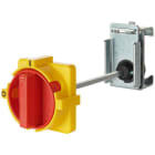 SIEMENS - Accionamiento giratorio completo rojo para 5SY-5SP4-5SL-5TL1