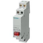 SIEMENS - Pulsador 5TE4 rojo 1NA-1NC 400V AC máximo 5m