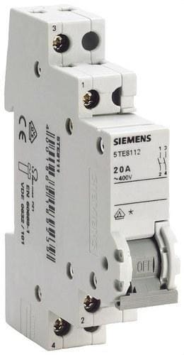 SIEMENS - Interruptor 5TE8 bipolar 20A 400VAC
