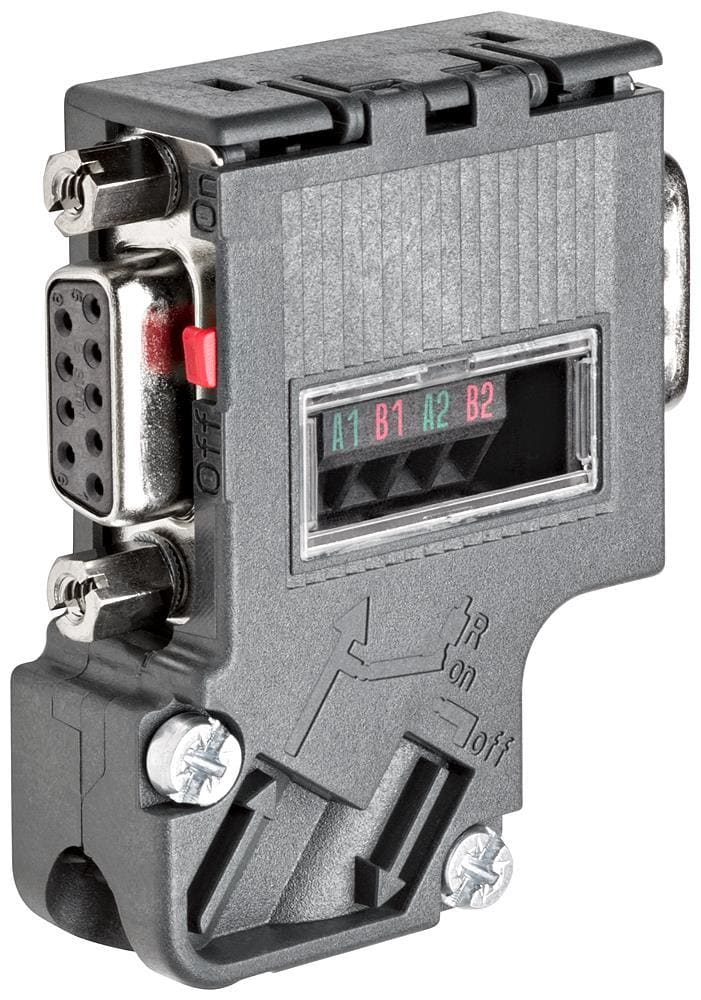 SIEMENS - Conector para PROFIBUS resistencia salida cable inclinada
