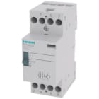 SIEMENS - Contactor de instalación 0/1 automático 4 NA 230V AC 400V 25A con mando 230V AC 220V DC