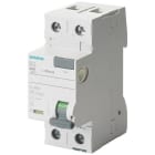 SIEMENS - Interruptor diferencial 5SV clase-A 2 polos 25A 300mA 70mm