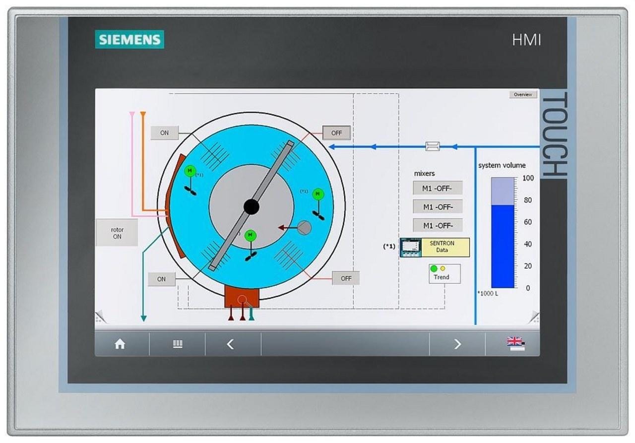 SIEMENS - Panel SIPLUS metal duro integral TP900 Comfort 9"
