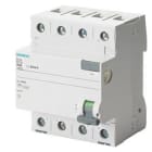 SIEMENS - Interruptor diferencial 5SV clase-AC 4 polos 40A 30mA 70mm