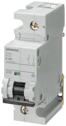 SIEMENS - Interruptor automático 70 accesorio 10kA C 1,5 módulos 1 polo 100A