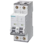 SIEMENS - Interruptor automático 70 accesoriable 10kA curva-C 2 polos 6A