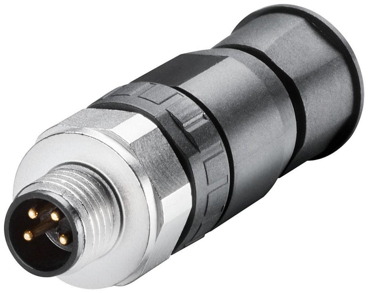 SIEMENS - Conector alimentación M8 inserto macho 4 polos