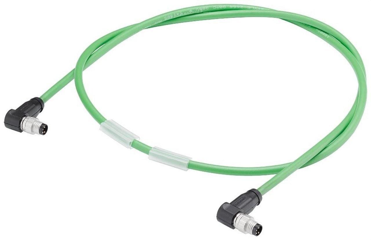SIEMENS - Cable bus 2xconectores M8 acodado 4 polos apantallado 100m