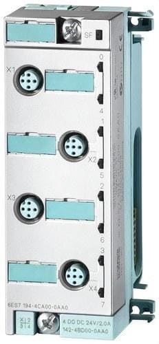 SIEMENS - Módulo de conexión para ET200PRO digital analógico 4xM12