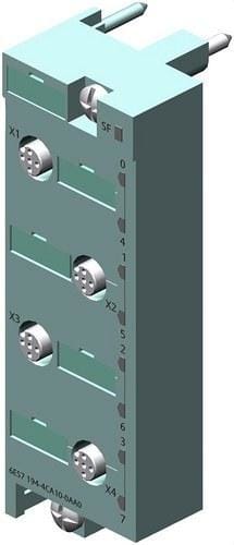 SIEMENS - Módulo de conexión para módulo electrónico digital ET200PRO 4xM12