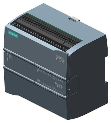 SIEMENS - CPU 1214 contactos DC/DC/DC E/S 14 ED 24V CC 10SD
