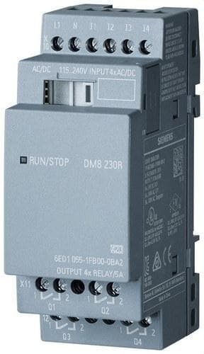 SIEMENS - Módulo de expansión DM8 230R PU/I/O 230V/230V/relé