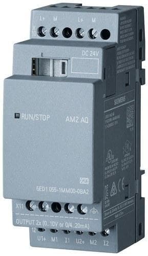 SIEMENS - Módulo de expansión AM2 AQ 24V 0/4-20mA 2AQ 0-10V