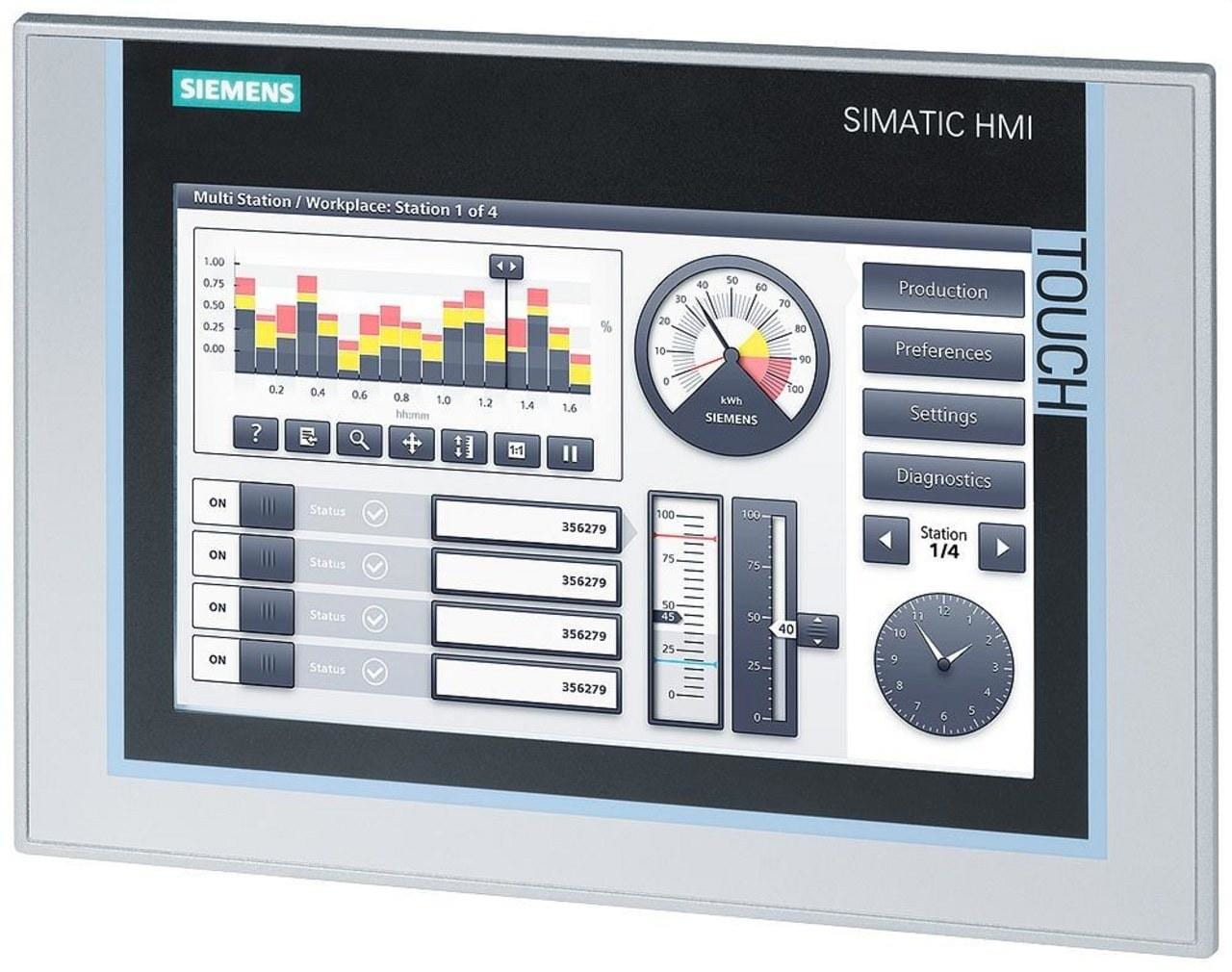 SIEMENS - Panel SIMATIC metal duro integral TP900 Comfort