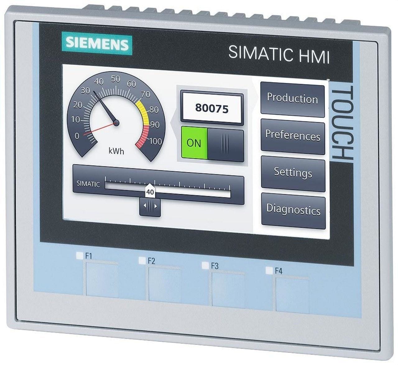 SIEMENS - Panel SIMATIC metal duro integral KTP400 Comfort