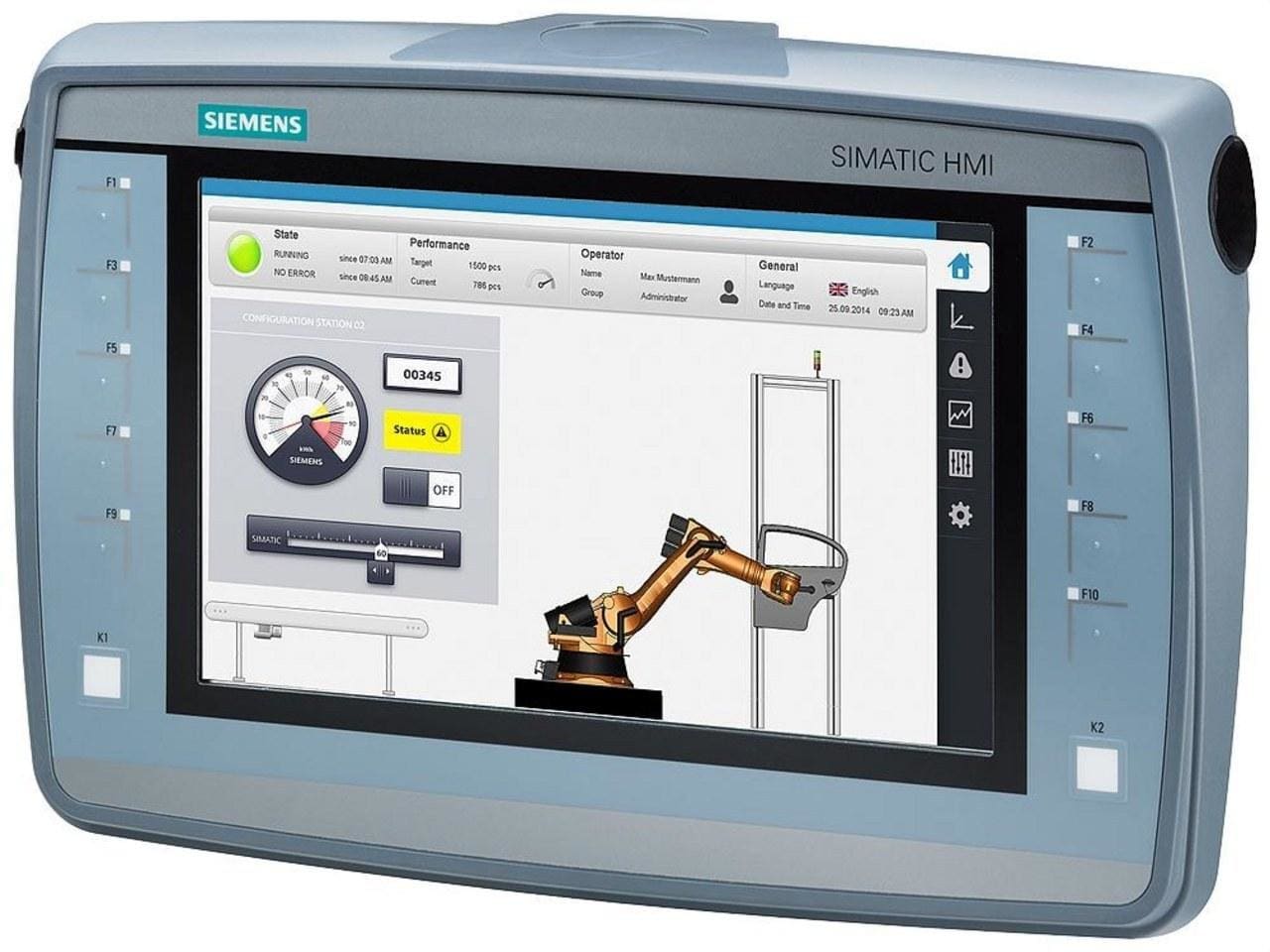 SIEMENS - Panel móvil SIMATIC metal duro integral KTP900