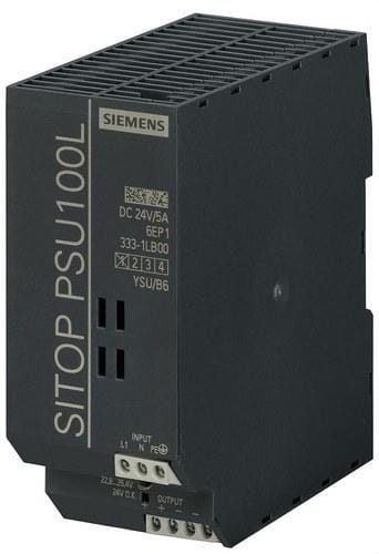 SIEMENS - Fuente de alimentación Sitop PSU100L 24V/5A 120-230VAC