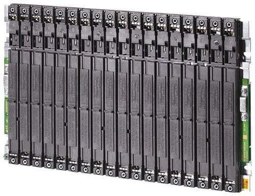 SIEMENS - Bastidor central UR2-H 2x9 puestos enchufe