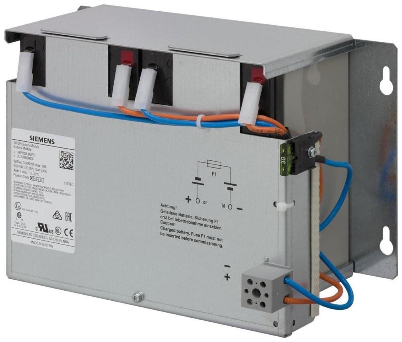 SIEMENS - Batería Sitop Power 24V/25A/12AH DCUSV40