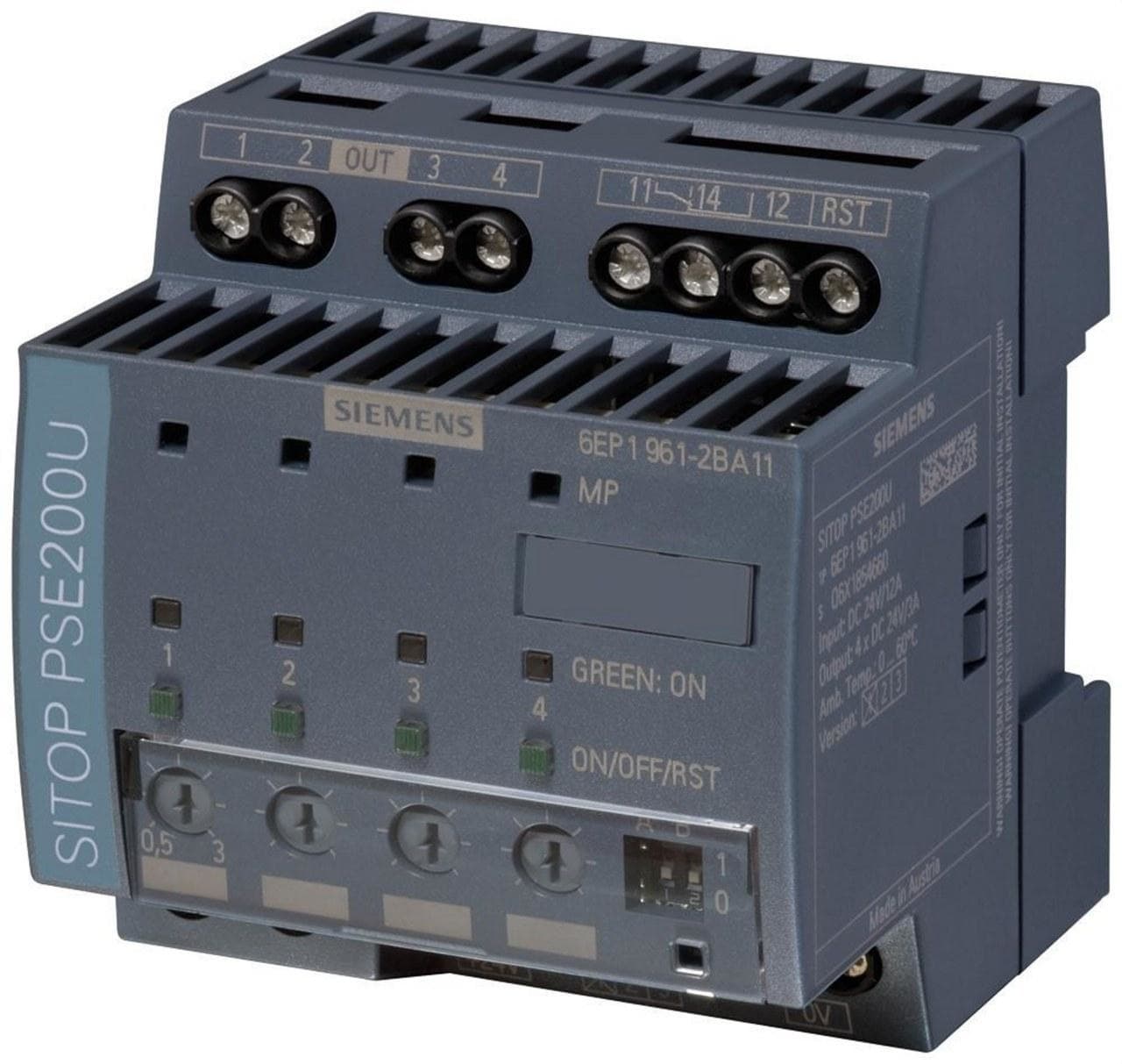 SIEMENS - Módulo Sitop PSE200U 3A salida CC 24V 0,5-3
