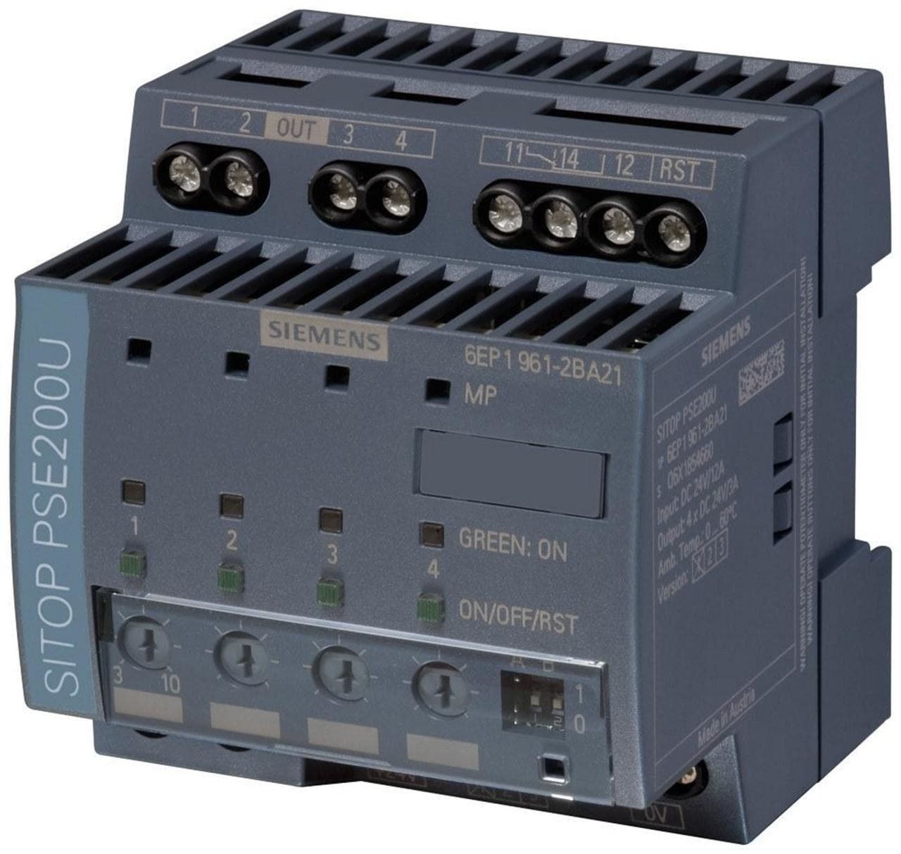 SIEMENS - Módulo Sitop PSE200U 10A salida CC 24V 3-10