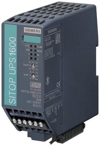 SIEMENS - Fuente de alimentación Sitop UPS1600 SAI 20A Ethernet