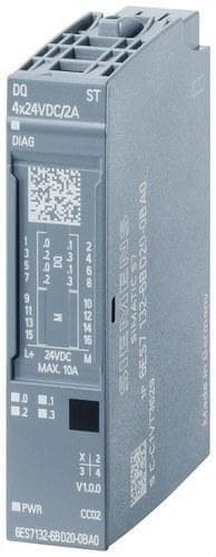 SIEMENS - Módulo electrónico entrada digital SD 4x24V CC 2A estándar