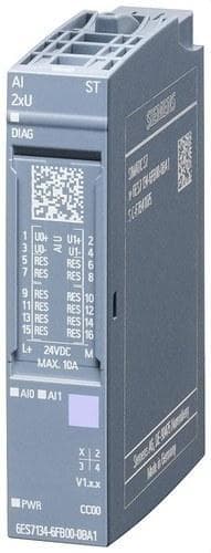 SIEMENS - Módulo electrónico entrada analógico para ET 200SP 2 EA X-U