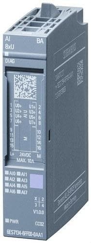 SIEMENS - Módulo electrónico entrada analógico 8EAxU BASIC