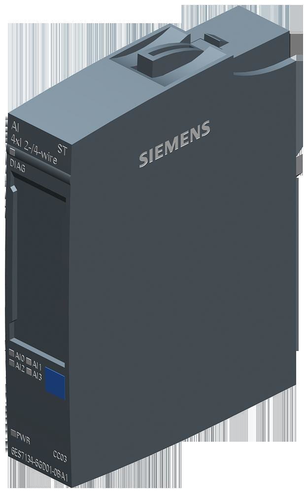 SIEMENS - Módulo electrónico entrada analógico ET 200SP 8EA X RTD/TC