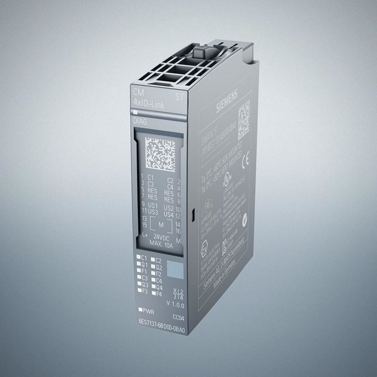 SIEMENS - Módulo electrónico cargas medias 4xIO-LINK standard V1.1