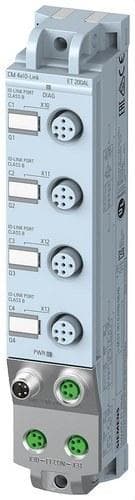 SIEMENS - Módulo comunicación cargas medias 4X IO-LINK 4XM12 IP67