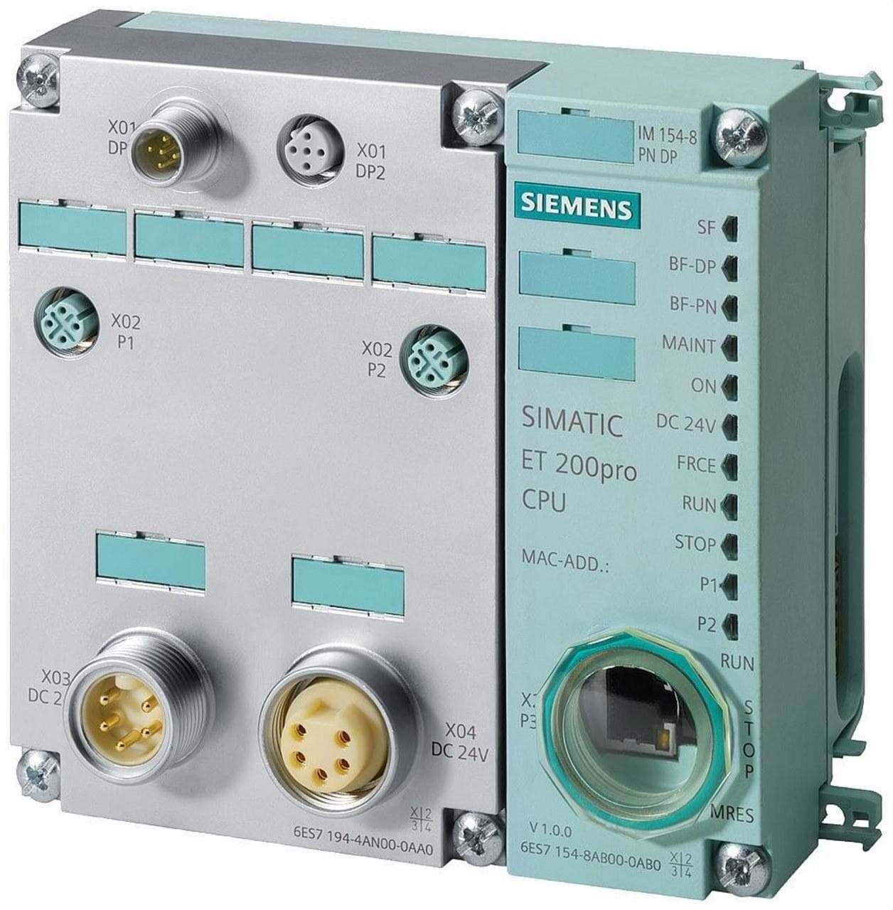 SIEMENS - Módulo Interface IM154-8 PN/DP CPU para ET200PRO