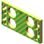 SIEMENS - Paquete etiquetas identificación CC81 verde amarillo (10u)