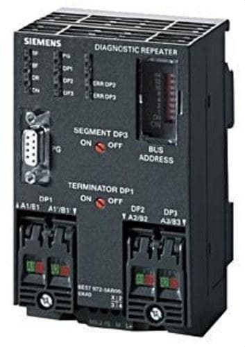 SIEMENS - Repetidor con diagnóstico para PROFIbus DP