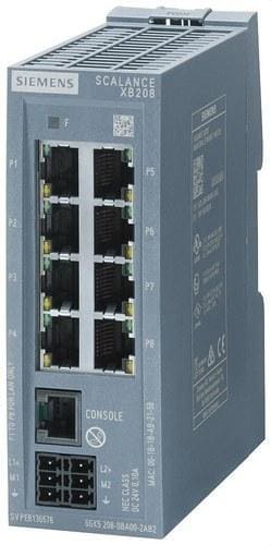 SIEMENS - Equipo SIMATIC NET SCALANCE XB208 PROFINET