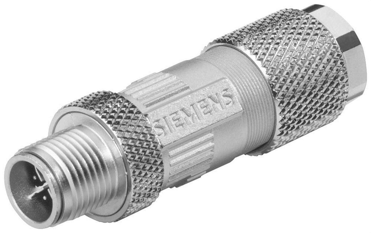 SIEMENS - Conector SIMATIC M12 carcasa metálica para SCALANCE-W