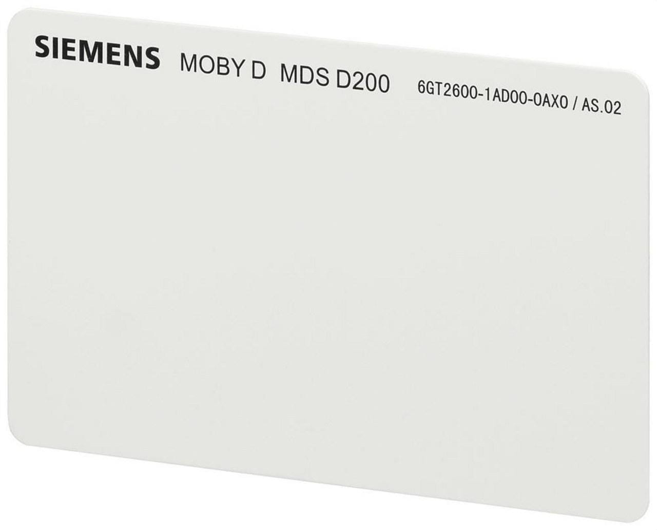 SIEMENS - Portador de datos MD SD200 256bytes 85x54mm