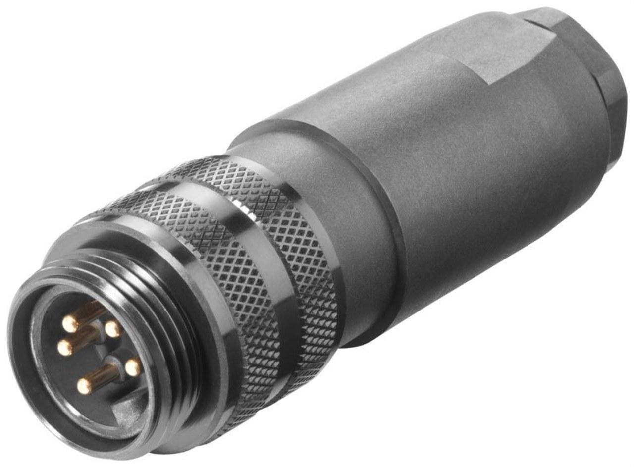 SIEMENS - Conector inserción macho 7/8 con salida cable axial (5u)