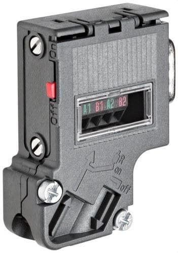 SIEMENS - Conector PROFIBUS ET200 15,8x54x39,5mm