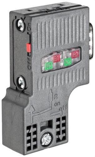 SIEMENS - Conector bus PROFIBUS ET200 15,8x59x35,6mm