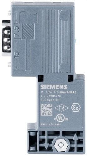 SIEMENS - Conector para PROFIBUS hasta 12 Mbit/s 90°