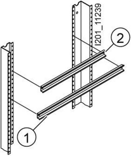 SIEMENS - Soporte borna horizontal largo 900mm para montaje anterior