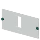 SIEMENS - Cubierta 3VA12 250A 3 polos base 1 interruptor 150x600mm