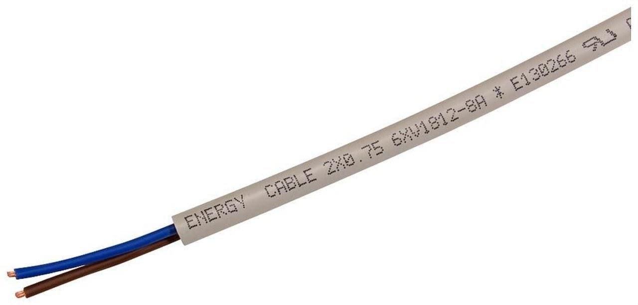 SIEMENS - SIMATIC NET, CABLE SIMATIC NET ENERGY, CABLE DE ENERGÍA DE 2 HILOS, FLEXIBLE, CON 2 HILOS DE 0,75 MM