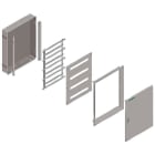 SIEMENS - Armario superficie 600x600 ALPHA 125 con puerta opaca